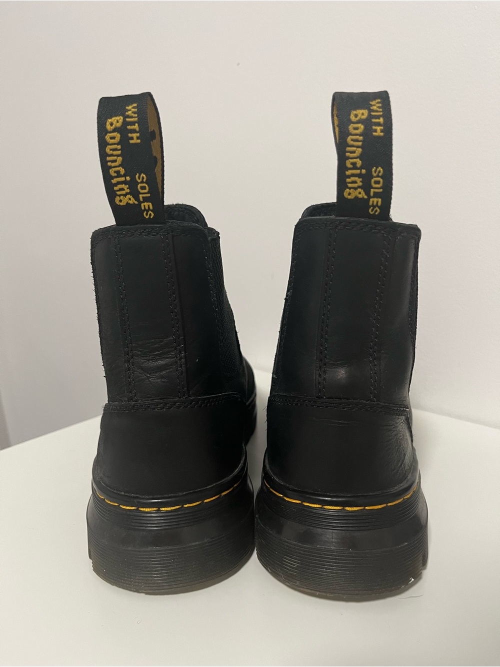 Doc Martens Dr Martens Embury Chelsea Boots Black Chunky Womens 8 - Picture 6 of 9